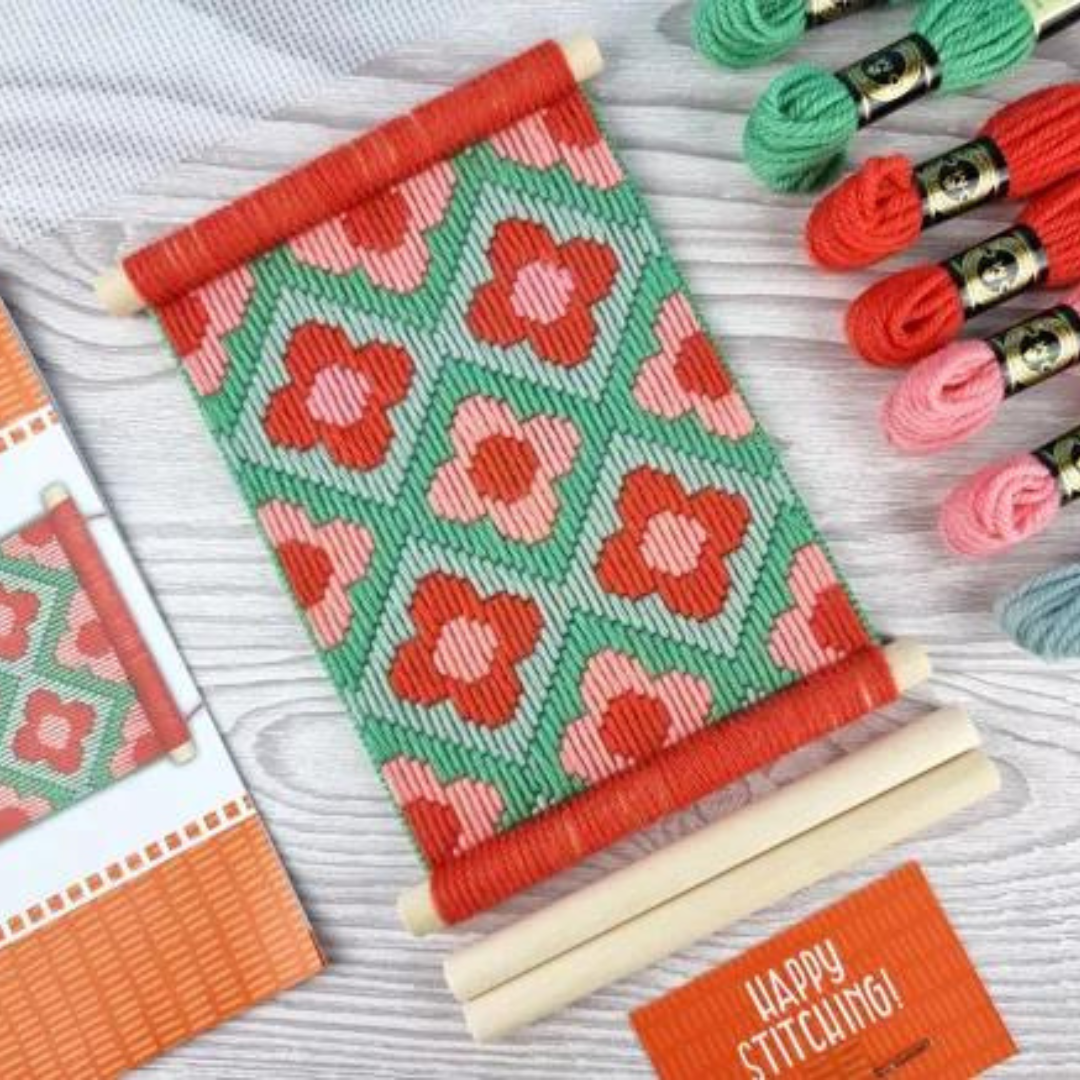 Ditsy Daisy Bargello Tapestry Kit
