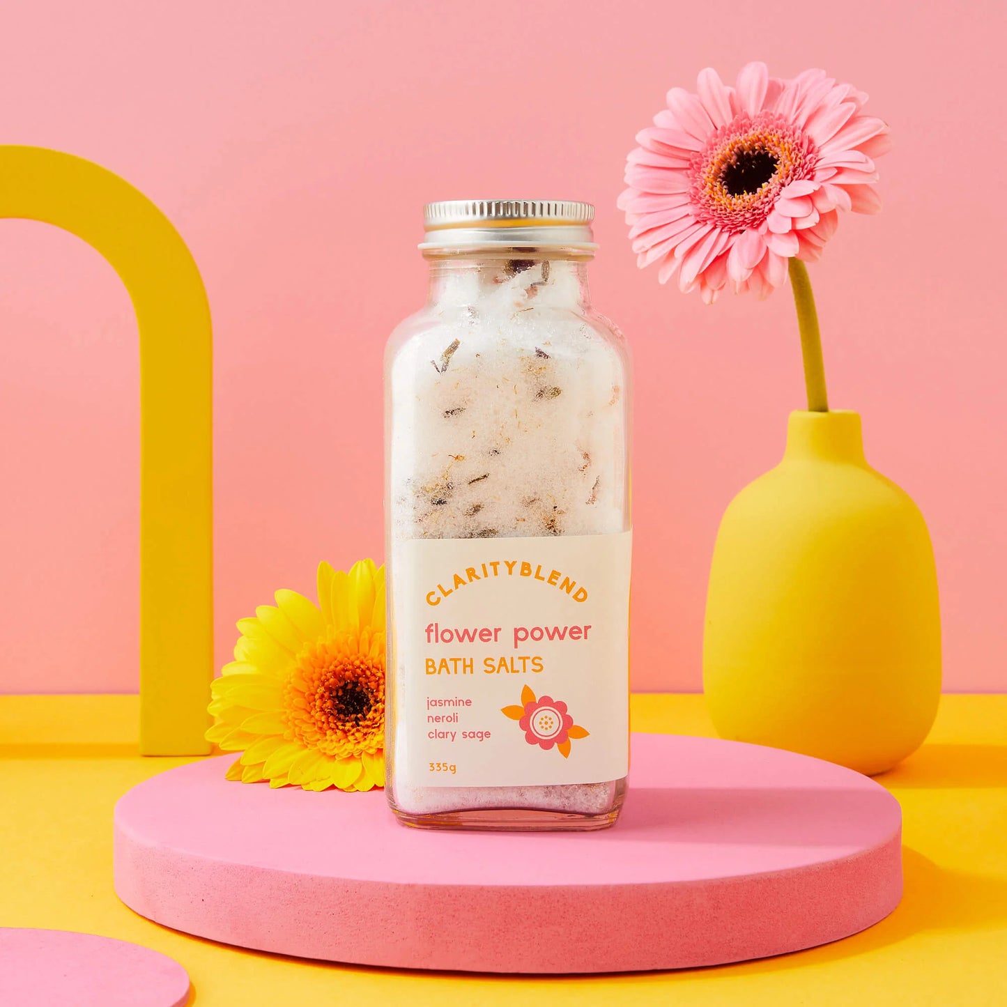 Flower Power Aromatherapy Bath Salts