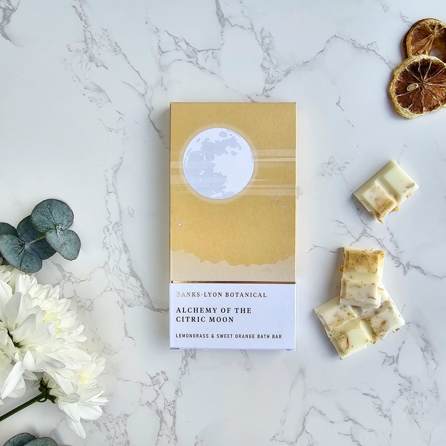 Lemongrass & Sweet Orange Solid Bath Oil Bar